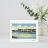 Aussicht auf das Wasser Postkarte (Stehend Vorderseite)