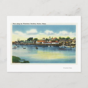 Aussicht auf das Wasser Postkarte