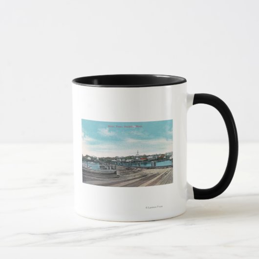 Aussicht auf das Wasser Tasse (Rechts)