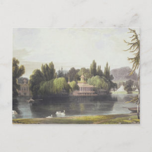 Aussicht auf das Wasser von Virginia mit den Tempe Postkarte
