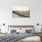 Aussicht auf das Wharf Leinwanddruck (Insitu (Schlafzimmer))