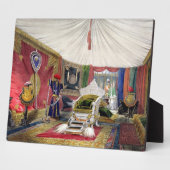 Aussicht auf das Zeltzimmer und den Thron von Elfe Fotoplatte (Seite)