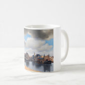 Aussicht auf Delft, Johannes Vermeer, 1659-1660 Kaffeetasse (VorderseiteRechts)