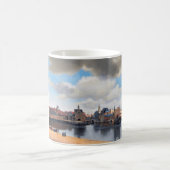 Aussicht auf Delft, Johannes Vermeer, 1659-1660 Kaffeetasse (Mittel)