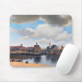 Aussicht auf Delft, Johannes Vermeer, 1659-1660 Mousepad (Mit Mouse)