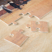 Aussicht auf Delft, Johannes Vermeer, 1659-1660 Puzzle (Seite)