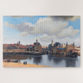 Aussicht auf Delft, Johannes Vermeer, 1659-1660 Puzzle (Horizontal)