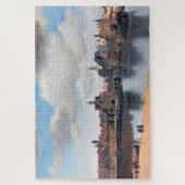 Aussicht auf Delft, Johannes Vermeer, 1659-1660 Puzzle (Vertikal)