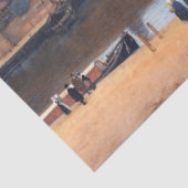 Aussicht auf Delft, Johannes Vermeer, 1659-1660 Seidenpapier (Ausschnitt)