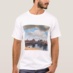 Aussicht auf Delft, Johannes Vermeer, 1659-1660 T-Shirt