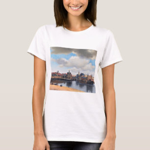 Aussicht auf Delft, Johannes Vermeer, 1659-1660 T-Shirt