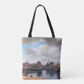 Aussicht auf Delft, Johannes Vermeer, 1659-1660 Tasche (Rückseite)