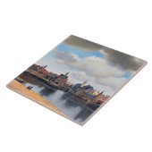 Aussicht auf Delft, Johannes Vermeer Fliese (Seite)