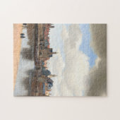 Aussicht auf Delft von Johannes Vermeer 1660 Puzzle (Horizontal)