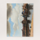 Aussicht auf Delft von Johannes Vermeer Puzzle (Vertikal)