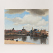 Aussicht auf Delft von Johannes Vermeer Puzzle (Horizontal)