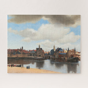 Aussicht auf Delft von Johannes Vermeer Puzzle