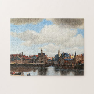 Aussicht auf Delft von Johannes Vermeer Puzzle
