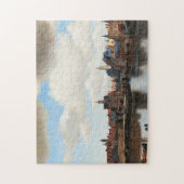 Aussicht auf Delft von Johannes Vermeer Puzzle (Vertikal)