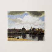 Aussicht auf Delft von Johannes Vermeer Puzzle (Horizontal)