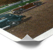 Aussicht auf den Ausable Chasm-Eingang Poster (Ecke)