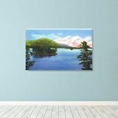 Aussicht auf den Berg "Shelving Rock" Leinwanddruck (Insitu (Holzboden))