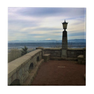 Aussicht auf den Berg St. Helens, Portland, Oregon Fliese