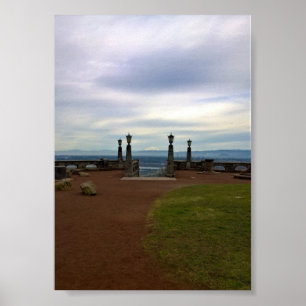 Aussicht auf den Berg St. Helens, Portland, Oregon Poster