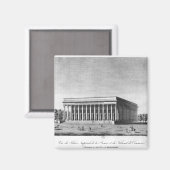 Aussicht auf den Bourse Imperial Palace Magnet (Vorderseite/Rückseite)