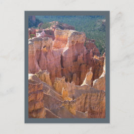 Aussicht auf den Bryce Canyon mit Pastel Hoodoos Postkarte