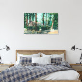 Aussicht auf den Camp Curry Speisesaal Leinwanddruck (Insitu (Schlafzimmer))