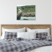 Aussicht auf den Campingplatz Leinwanddruck (Insitu (Schlafzimmer))