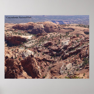 Aussicht auf den Canyonlands-Nationalpark Poster