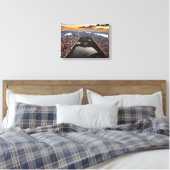 Aussicht auf den Central Park bei Sonnenuntergang Leinwanddruck (Insitu (Schlafzimmer))