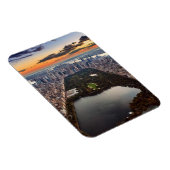 Aussicht auf den Central Park bei Sonnenuntergang Magnet (Rechte Seite)