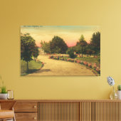 Aussicht auf den City PlazaHayward, CA. Leinwanddruck (Insitu (Wohnzimmer))