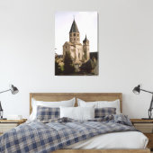 Aussicht auf den Clocher de l'Eau Benite Leinwanddruck (Insitu (Schlafzimmer))