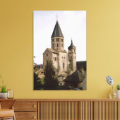 Aussicht auf den Clocher de l'Eau Benite Leinwanddruck (Insitu (Wohnzimmer))