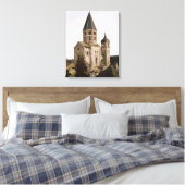 Aussicht auf den Clocher de l'Eau Benite Leinwanddruck (Insitu (Schlafzimmer))