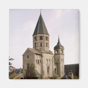 Aussicht auf den Clocher de l'Eau Benite Magnet