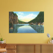 Aussicht auf den Coldensee von der Avalanche Leinwanddruck (Insitu (Wohnzimmer))