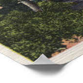 Aussicht auf den Convict-See im Hochgebirge Poster (Ecke)