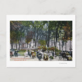 Aussicht auf den Crescent Park Postkarte (Vorderseite)