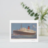 Aussicht auf den Cunard R.M.L. Postkarte (Stehend Vorderseite)