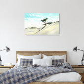 Aussicht auf den Dorothy Bradford Steamer Leinwanddruck (Insitu (Schlafzimmer))