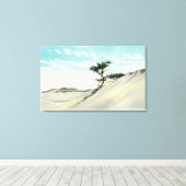 Aussicht auf den Dorothy Bradford Steamer Leinwanddruck (Insitu (Holzboden))