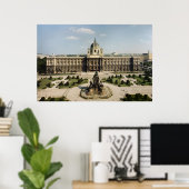 Aussicht auf den Eingang und � Poster (Heimbüro)