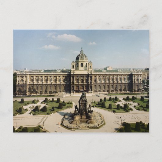 Aussicht auf den Eingang und � Postkarte (Vorderseite)