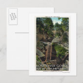 Aussicht auf den Eingang zur Richterhalle von Plat Postkarte (Vorne/Hinten)