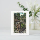 Aussicht auf den Eingang zur Richterhalle von Plat Postkarte (Stehend Vorderseite)